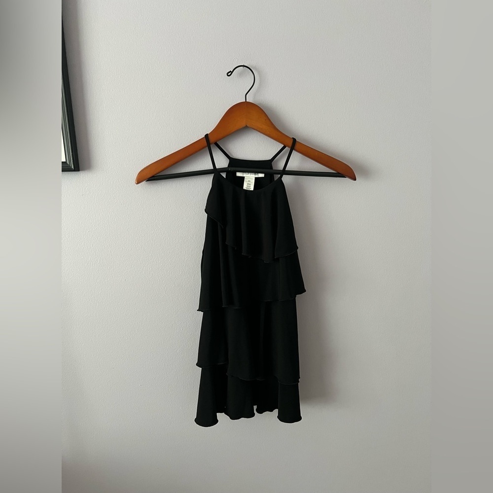WHBM Black Blouse